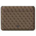 Guess 4G Uptown Triangle Logo Laptop-Tasche - 13-14" - Braun