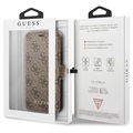 Guess Charms Collection 4G iPhone 11 Bookcase - Braun