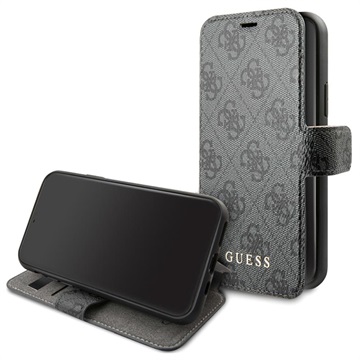 Guess Charms Collection 4G iPhone 11 Bookcase - Grau