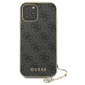 Guess Charms Collection 4G iPhone 12/12 Pro Hülle - Grau