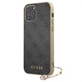 Guess Charms Collection 4G iPhone 12/12 Pro Hülle - Grau