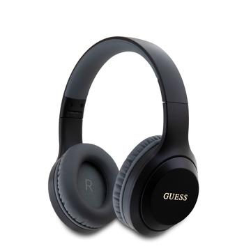 Guess Classic Metal Logo Kabellose Kopfhörer - Schwarz