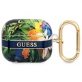 Guess Flower Strap Collection AirPods 3 Hülle - Blau