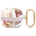 Guess Flower Strap Collection AirPods 3 Hülle - Purpur