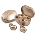 Guess GUTWST30GO Logo Script Collection TWS Kopfhörer - Gold