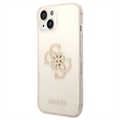 Guess Glitter 4G Big Logo iPhone 13 Pro Hybrid Case - Gold