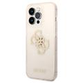 Guess Glitter 4G Big Logo iPhone 13 Pro Hybrid Case - Gold