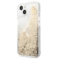 Guess Glitter Collection iPhone 13 Mini Hülle - Gold