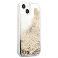 Guess Glitter Collection iPhone 13 Mini Hülle - Gold