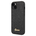 Guess Glitter 4G Big Logo iPhone 13 Hybrid Hülle - Gold