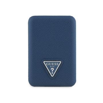 Guess Grained Triangle Logo MagSafe kompatible Powerbank 5000mAh - Blau