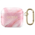 Guess Marble Collection AirPods 3 TPU Hülle - Rosa