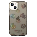Guess Saffiano Samsung Galaxy S21 FE 5G Hybrid Hülle - Schwarz