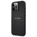 Guess Saffiano iPhone 13 Pro Max Hybrid Case - Schwarz