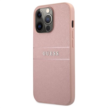 Guess Saffiano iPhone 13 Pro Max Hybrid Case - Rosa