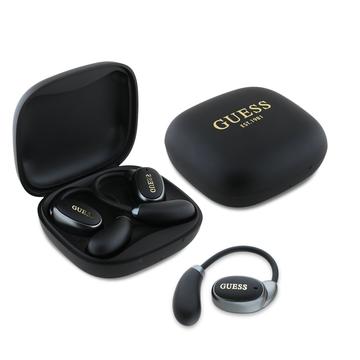Guess Satin Classic Kabellose Kopfhörer mit offenem Ohr - Schwarz