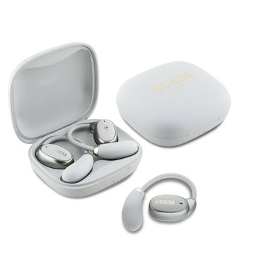 Guess Satin Classic Kabellose Kopfhörer mit offenem Ohr - Beige