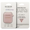 Guess AirPods / AirPods 2 Silikonhülle - Rosa