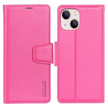 Hanman Mill iPhone 14 Plus Wallet Hülle - Hot Pink