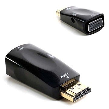 HDMI / VGA Adapter - Schwarz