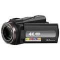 HDV-254KM 4K-Digitalvideokamera mit 16fachem Zoom, WiFi - Schwarz