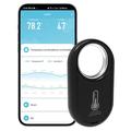 HS09 Kabelloser Bluetooth Temperatur- und Luftfeuchtigkeitssensor - Schwarz