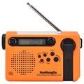 HanRongDa HRD-900 Campingradio mit Taschenlampe und SOS-Alarm - Orange