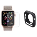 Hat Prince Apple Watch Series SE/6/5/4 Full Schutz-Set - 40mm - Schwarz