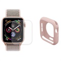 Hat Prince Apple Watch Series SE/6/5/4 Full Schutz-Set - 40mm - Rosa