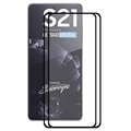 Samsung Galaxy S21 5G Hat Prince Full Size Panzerglas - 9H - 2 St. - Schwarz Rand