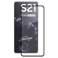 Samsung Galaxy S21 5G Hat Prince Full Size Panzerglas - 9H - Schwarz Rand