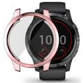 Hat Prince Garmin Venu 2S TPU Hülle mit Displayschutz - 45mm - Roségold