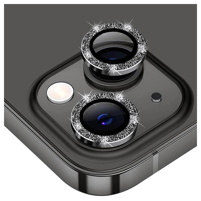 Hat Prince Glitter iPhone 14/14 Plus Kameraobjektiv Panzerglas