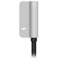 Hat Prince HC-13 USB-C / 3.5mm & Typ-C Audio Adapter - Silber