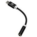 Hat Prince USB 3.1 Type-C / 3.5mm Audio Adapter - Schwarz