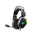 Havit H2018U Gaming-Headset mit RGB - Schwarz