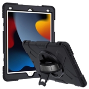 iPad 10.2 2019/2020/2021 Heavy Duty 360 Hülle mit Handschlaufe