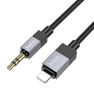 Hoco UPA32A Lightning zu 3.5mm Audio Kabel - 1m - Schwarz