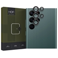 Samsung Galaxy S23 Ultra 5G Hofi Camring Pro+ Kameraobjektivschutz - Schwarz Rand