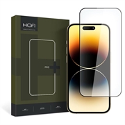 iPhone 15 Plus Hofi Premium Pro+ Panzerglas - Schwarz Rand