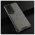 Honeycomb Armored Honor 70 Pro Hybrid Hülle - Schwarz