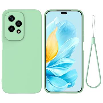 Honor 200 Lite Liquid Silikonhülle - Grün