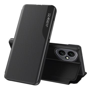 Honor 400 Smart Clear View Flip Hülle - Schwarz