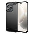 Honor 400 Lite Gebürstete TPU Hülle - Karbonfaser
