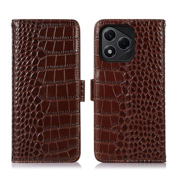 Honor 400 Lite Crocodile Serie Lederhülle mit Geldbörse mit RFID