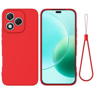 Honor 400 Lite Liquid Silikonhülle mit Handschlaufe