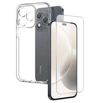 Honor 400 Lite Northjo 2-in-1 Schutzset - Durchsichtig