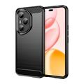 Honor 400 Pro Gebürstete TPU Hülle - Karbonfaser