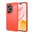 Honor 400 Pro Gebürstete TPU Hülle - Karbonfaser