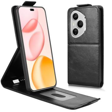 Honor 400 Pro Vertikal Flip Hülle mit Ständer